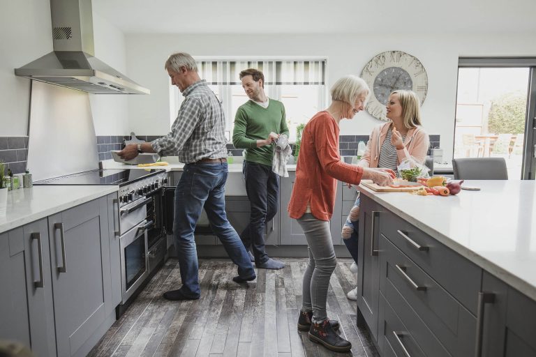 Design N Mind Interiors - Family in the kitchen